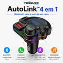 Adaptador Bluetooth Automotivo 4 em 1 - AutoLink™